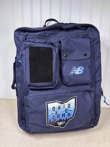 New Balance Fleet Feet 2025 Ohio XC Camp Backpack Running Cross Country Navy Bag