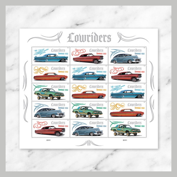 US Stamps - 2026 SC#6062 - 6066 - Lowriders Forever Stamps - Sheet of 15 - MNH