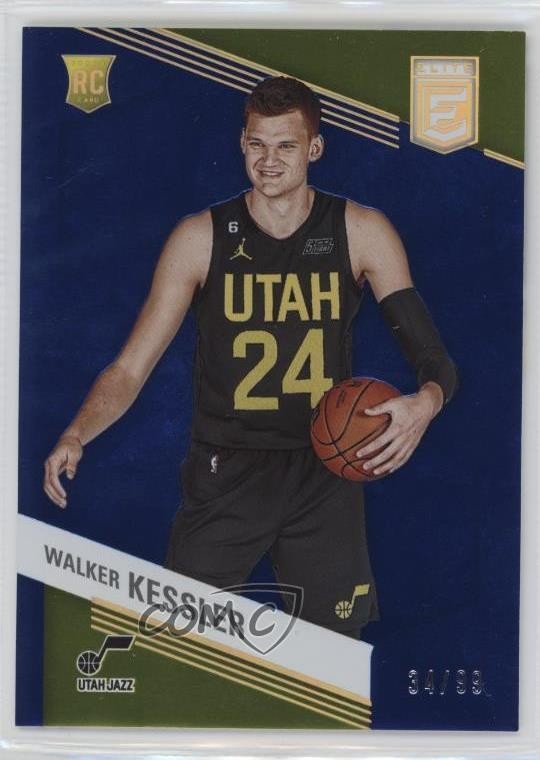 2022-23 Donruss Elite Rookies Blue /99 Walker Kessler #216 06gz
