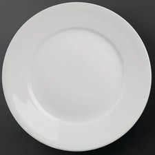 Olympia Athena Wide Rimmed Plates 280mm (6 Pack)
