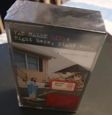 Van Halen Live Right Here Right Now 2xcassette Box