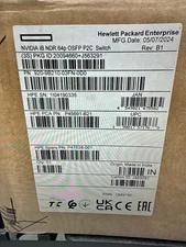 New HP NVIDIA 64-Port NDR IB 400GB Switch P47638-001 MQM9790-NS2F Warranty 2027