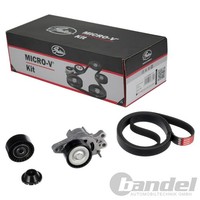 Gates Micro-V Kit KEILRIPPENRIEMEN-SATZ Passend FüR CitroËN Berlingo Xsara