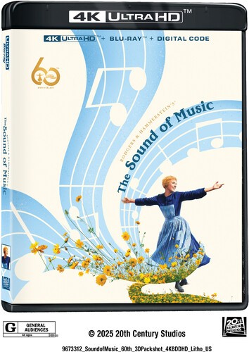 The Sound of Music (60th Anniversary) [New 4K UHD Blu-ray] With
