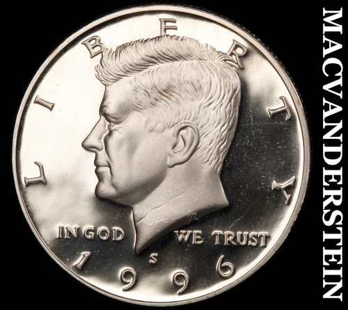 1996-S Kennedy Half Dollar- Silver- Choice Gem Proof Luster No Reserve #i9242