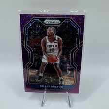 2020-21 Panini Prizm Fast Break Purple /75 Shake Milton #131