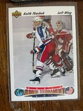 1991-92 Upper Deck Hockey #698 Keith Tkachuk RC