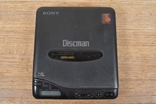 Vtg Sony Discman D-66 Portable CD Player Mega-Bass Made in Japan AS IS For Parts