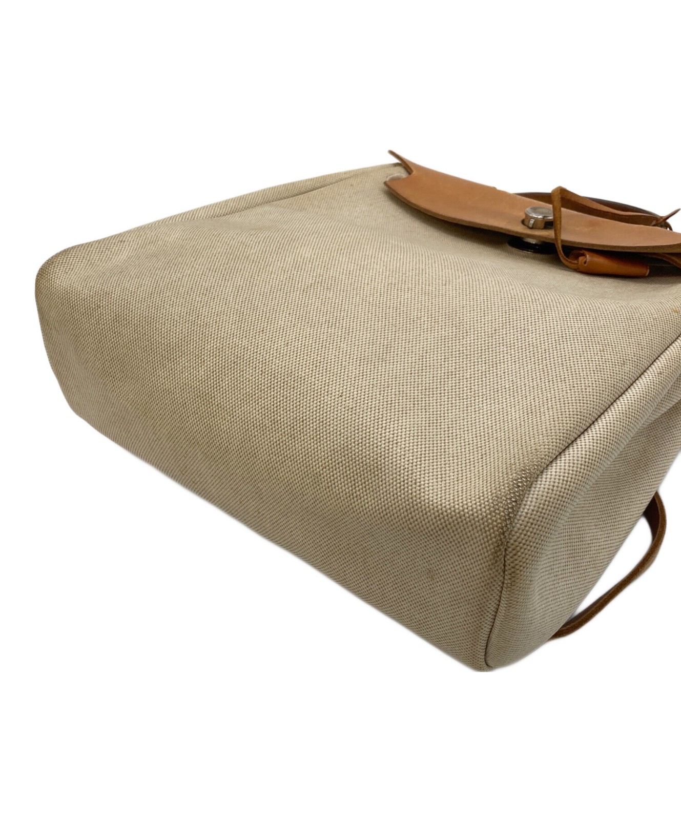 Authentic HERMES Beige × Brown Backpack – Herbag … - image 4