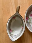 GRAVY BOAT AND UNDER TRAY  PM Bavaria Germany Gold Guild Floral Rose and band — photo 9