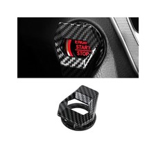 Car Engine Start/Stop Button Cover, Zinc Alloy Car Push Button Start Cover Ca...