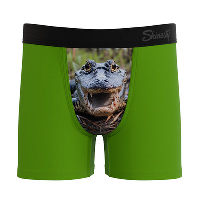 Shinesty Nano Gator Alligator Boy's Boxer Briefs | Kids' Novelty