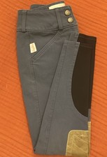 The Tailored Sportsman Girls Breeches Size 8 French Blue