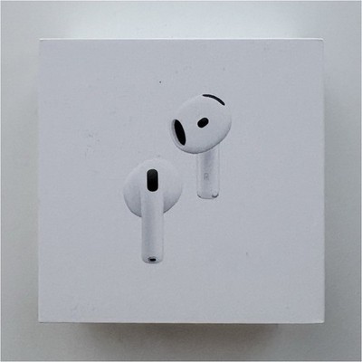 Apple AirPods 4 ANC Wireless Bluetooth Earbuds White USB-C MXP93LL/A