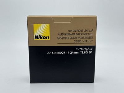 Objektivdeckel für das Nikon Nikkor AF-S 14-24mm F 2.8 G ED