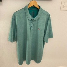 Tommy Bahama Polo Shirt Men's XXL San Raphael Island Zone Green Golf 226515
