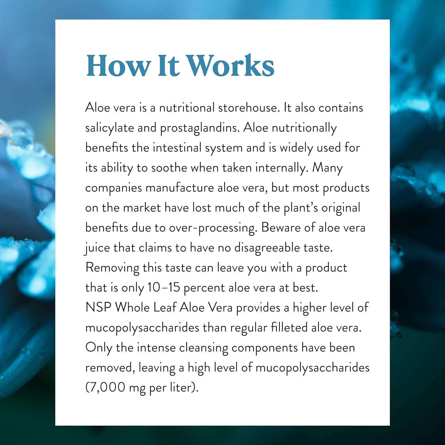 Nature's Sunshine Aloe Vera Juice 32 Fl Oz 32 (Pack of 1) 