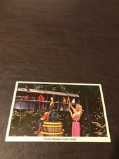 UNPOSTED POSTCARD - "PARROT CIRCUS" MIAMI'S BEAUTIFUL PARROT JUNGLE