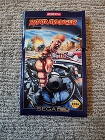 Road Avenger (Sega CD, 1992) CIB Complete Box Manual and MINT Disc