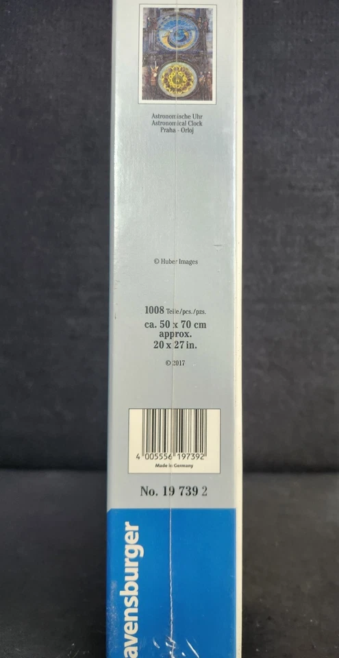 Ravensburger Astronomical Clock 1000 Piece Jigsaw Puzzle HTF New & Sealed - Image 4 of 4