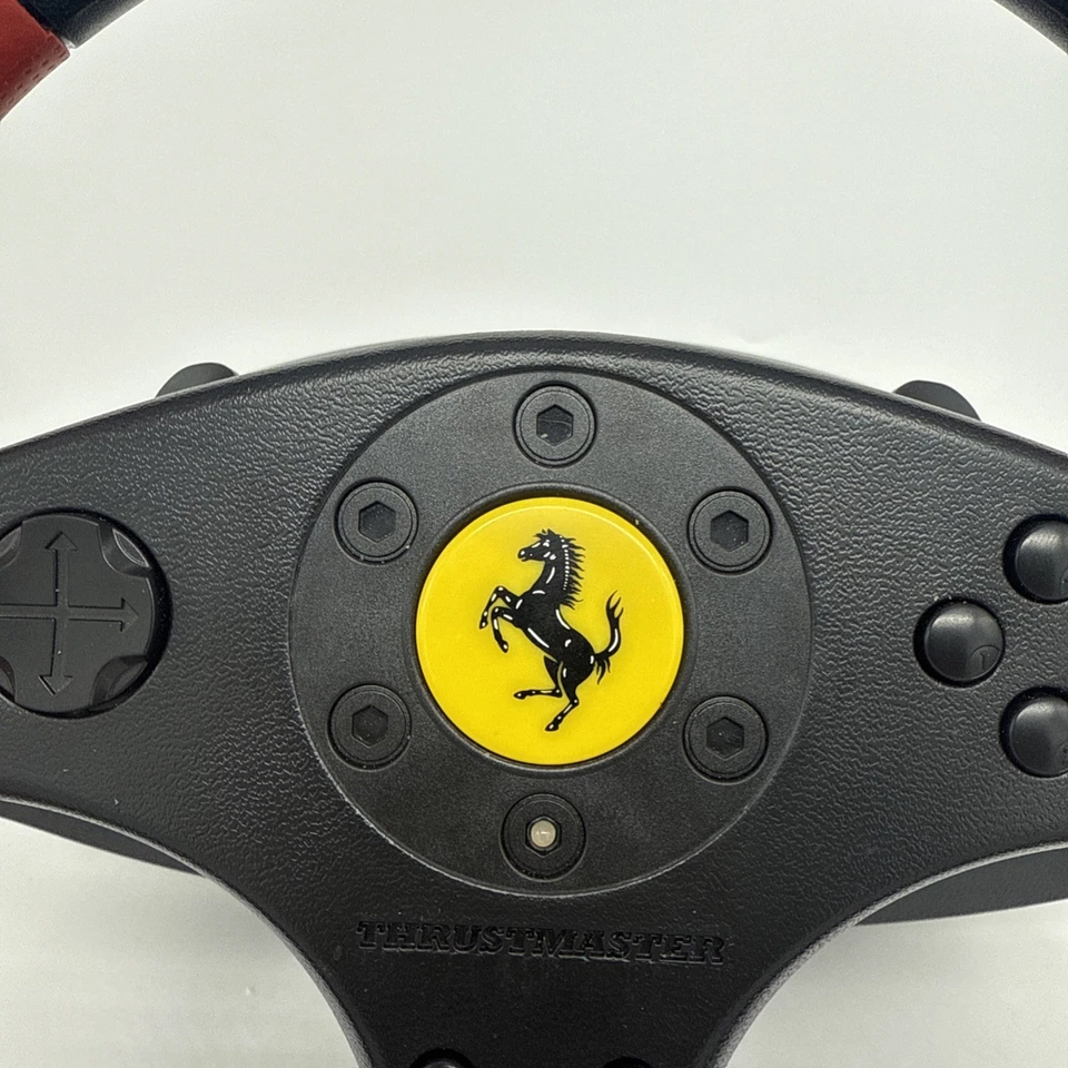 Thrustmaster Red Legend Edition Ferrari Racing Wheel for PS3, PC - Image 3 of 4