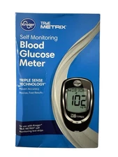 Kroger True Metrix Self Monitoring Blood Glucose Meter Triple Sense Technology ✅