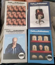 Curb Your Enthusiasm: The Complete Seasons 1, 2, 3, 4 (DVD, 2003) Brand NEW 