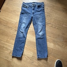 Mother The Mid Rise Dazzler Ankle Jeans Size 30 in We The Animals Ankle