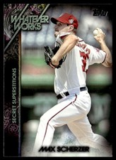 2015 Topps Update Whatever Works Max Scherzer Washington Nationals #WW-6