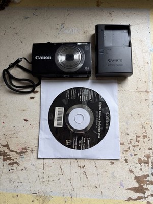 Canon Powershot A2300 16.0 MP 5x Optical Zoom Digital Camera Black