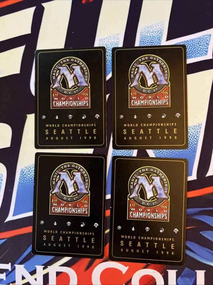 4x SURVIVAL OF THE FITTEST World Championship 1998 Magic Gathering Brian Selden - Image 2 of 2