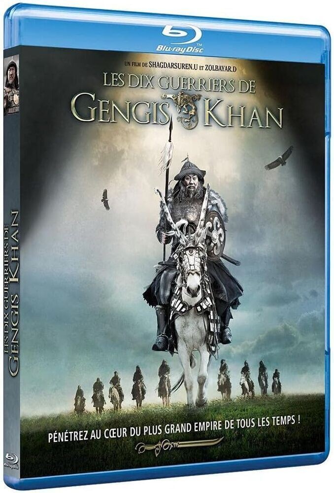 Les dix guerriers de gengis khan Blu-ray FR Import New