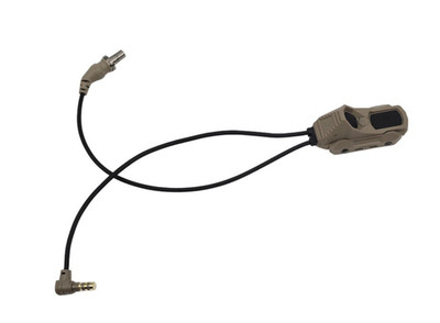 EvolutionGear AXON Style Dual Switch Remote 7'' Cable LA23/Surefire Fits NGALs