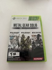 Metal Gear Solid HD Collection Xbox 360 CASE MANUAL ONLY NO DISCS OEM