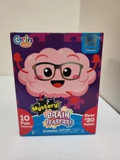 Grin Studios Mystery! Brain Teasers Games Box - 10 Brain Teasing Surprises 