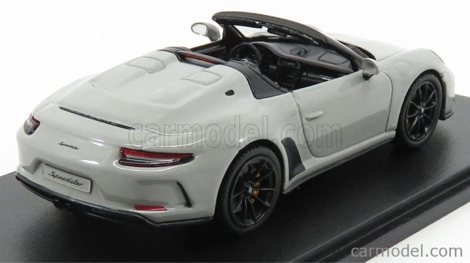 Porsche 911 Speedster 1/43 grigio modello auto cintura di sicurezza interna... - Immagine 2 di 4