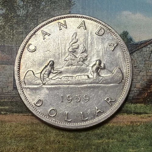 1959 Canada Silver Dollar 🇨🇦