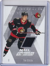 2025-26 Upper Deck Artifacts Tim Stutzle NHL Remnants Game Used Senators Jersey