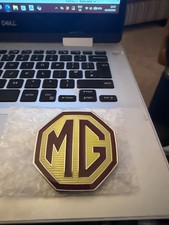Modern MG Boot/Bonnet Badge Genuine MG Rover. MGF MGTF 58mm