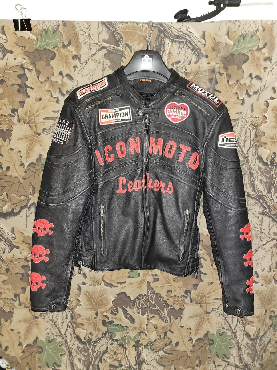 Vintage Icon Moto Jacket Planet Terror Retro Pre-owned Sz S Broke