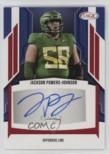 2024 SAGE HIT High Series Auto Red Jackson Powers-Johnson #A-JPJ Auto 0xl5