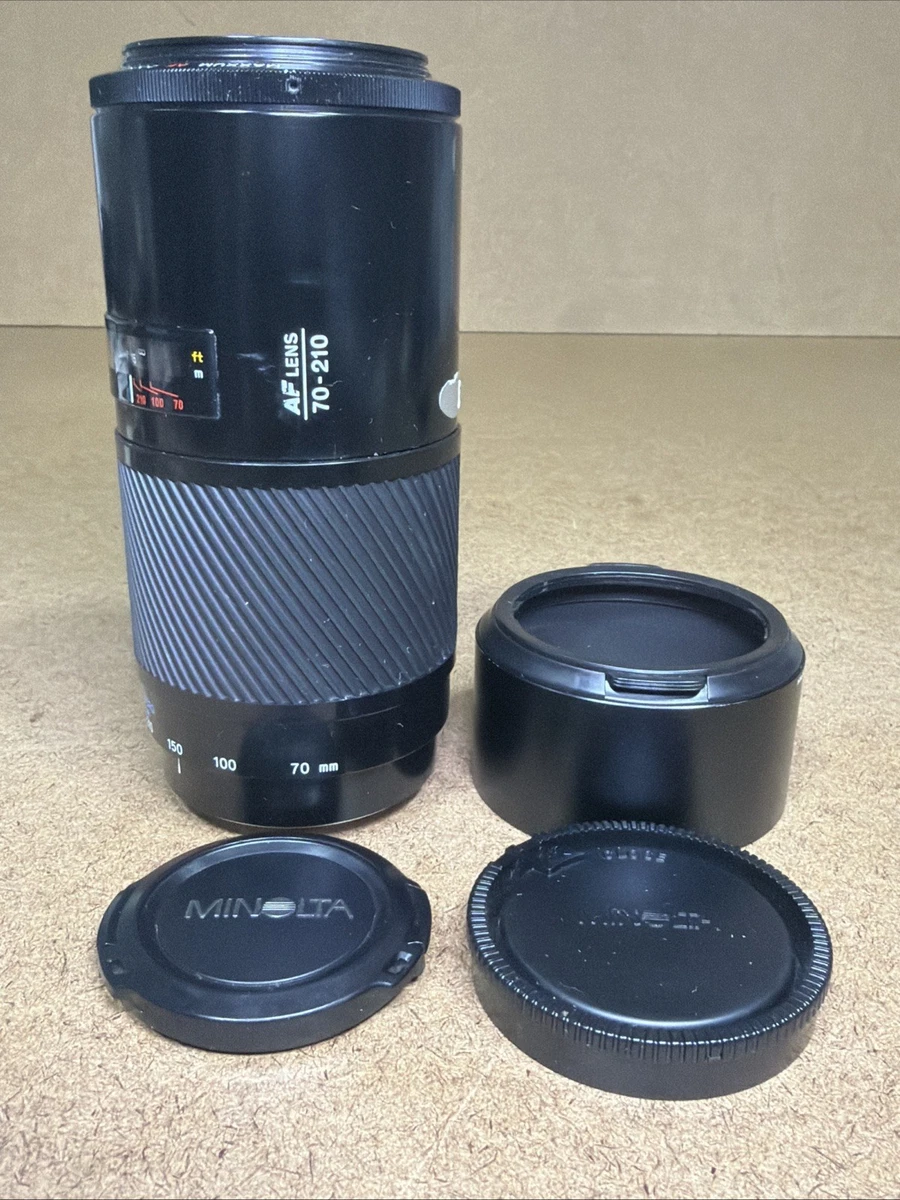 Minolta f/4 Camera Lenses 70-210mm Focal for sale | eBay