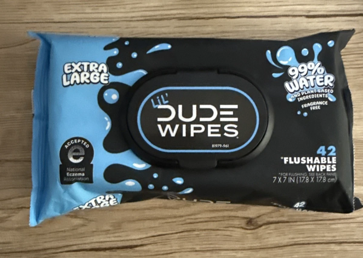 DUDE Wipes Flushable Wipes - Thumbnail 4