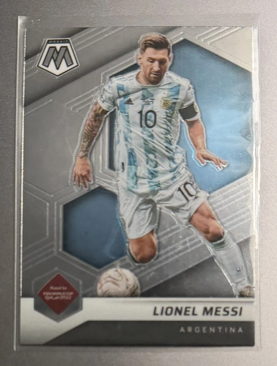2021-22 Panini Mosaic FIFA Road to World Cup Lionel Messi #10 for