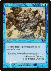 Boomerang 64 Common 7th Edition MTG