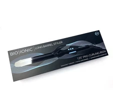 BIO IONIC Long Barrel Styler Curling Hair Iron  1.25" inch Brand NEW Ground Ship