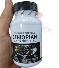 Thymoquinone Black Seed Oil Softgels 4.64 Ethiopian Gluten-Free, 60 capsules