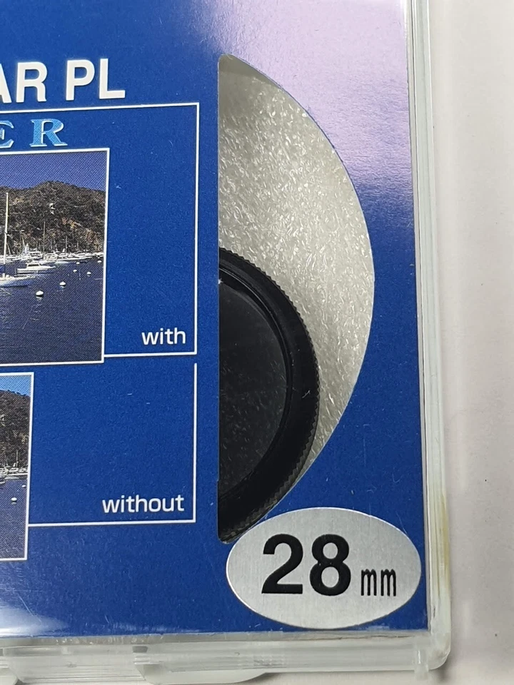 Kenko 28mm Circular Polarizer CPL Glass Lens Filter Japan Polarizing PL-C E-28 - Image 3 of 4