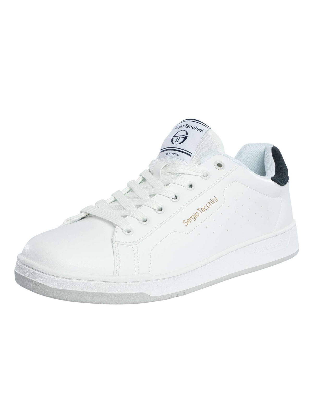 Мужские синтетические кроссовки-капри Sergio Tacchini, белые