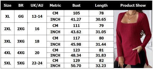 PLUS SIZE Ladies Tops Shirts Ribbed Long Sleeve Casual Jumper Pullover UK 12-24 - Picture 2 of 27